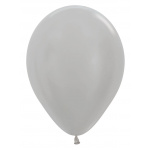 Sempertex Satin Silver 12"