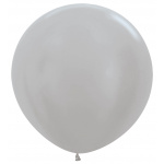Sempertex  Satin Silver 36"