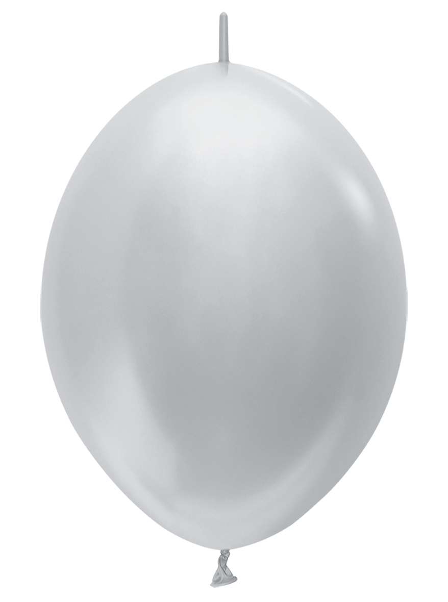 31688.jpg Sempertex Satin Silver 12" Links - Image 1