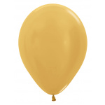 Sempertex Metallic Gold 12"