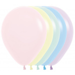 Sempertex Pastel Matte Assortment 12"