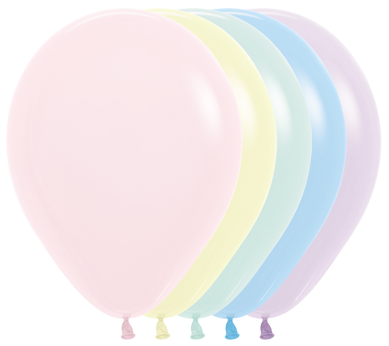 31807.jpg Sempertex Pastel Matte Assortment 12" - Image 1