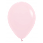 Sempertex Pastel Matte Pink 12"