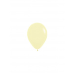 Sempertex Pastel Matte Yellow 5"