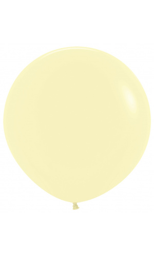 Sempertex Pastel Matte Yellow 36"