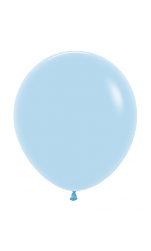 Sempertex  Pastel Matte Blue 18"
