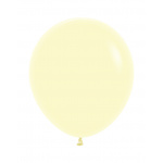 Sempertex  Pastel Matte Yellow 18"