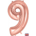 Oaktree 34" Rose Gold Number 9