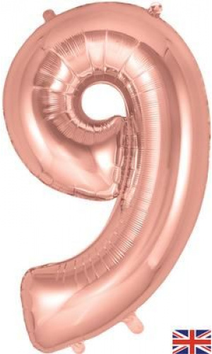 Oaktree 34" Rose Gold Number 9