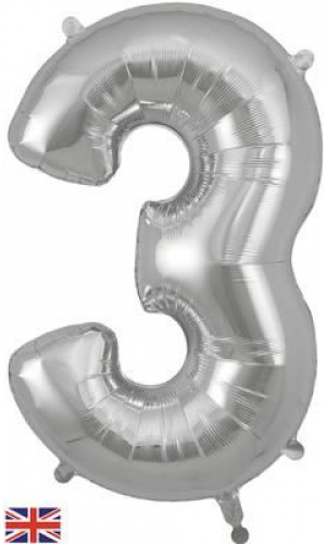 Oaktree 34" Silver Number 3