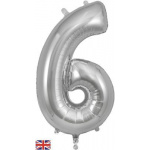 Oaktree 34" Silver Number 6