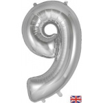 Oaktree 34" Silver Number 9