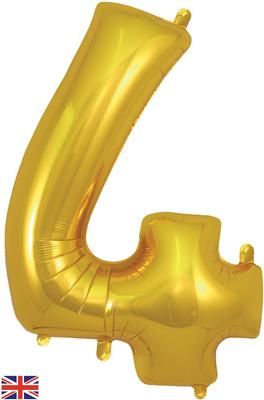 bg603745-Oaktree-34inch-Number-4-Gold.jpg Oaktree 34" Gold Number 4 - Image 1