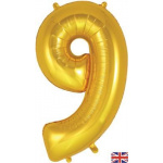 Oaktree 34" Gold Number 9
