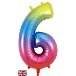 Oaktree 34" Rainbow Number 6
