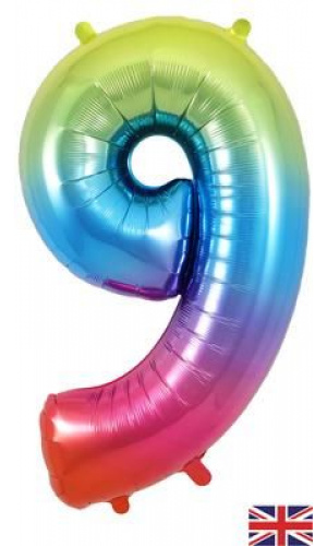 Oaktree 34" Rainbow Number 9