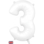 Oaktree 34" White Number 3