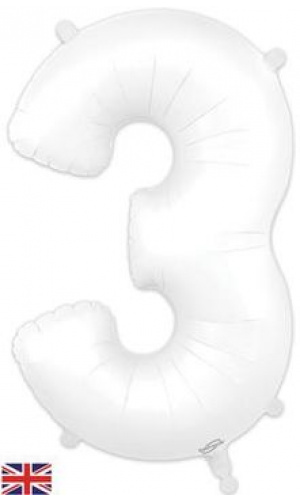 Oaktree 34" White Number 3