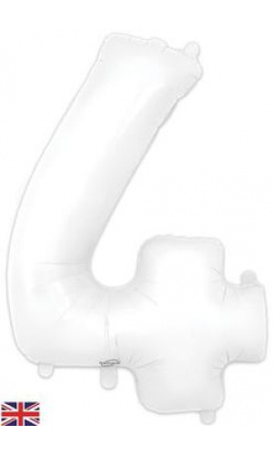 Oaktree 34" White Number 4