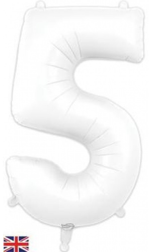 Oaktree 34" White Number 5
