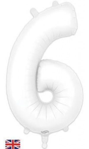 Oaktree 34" White Number 6