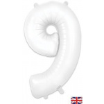 Oaktree 34" White Number 9