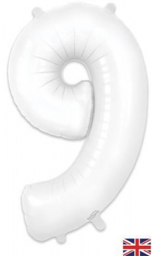 Oaktree 34" White Number 9