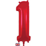 Oaktree 34" Red Number 1