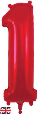 bg606517-34inch-Red-Number-1.jpg Oaktree 34" Red Number 1 - Image 1