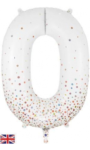 Oaktree 34" Holographic Sparkling Fizz Number 0