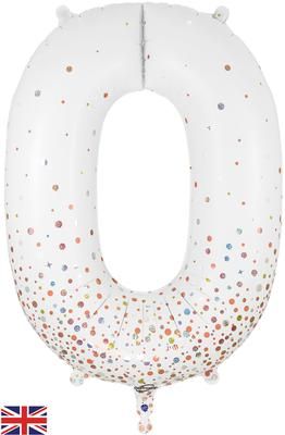 bg606807-Oaktree-34inch-Number-0-Sparkling-Fizz-Holographic-RoseGold.jpg Oaktree 34" Holographic Sparkling Fizz Number 0 - Image 1
