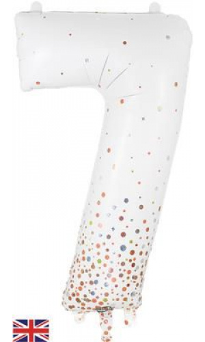 Oaktree 34" Holographic Sparkling Fizz Number 7
