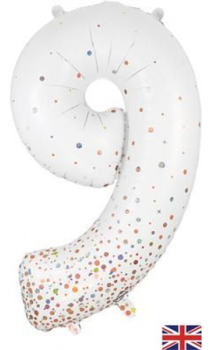 Oaktree 34" Holographic Sparkling Fizz Number 9