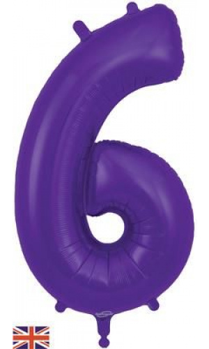 Oaktree 34" Purple Number 6