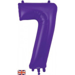 Oaktree 34" Purple Number 7