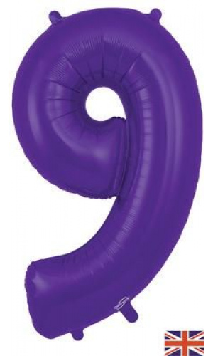 Oaktree 34" Purple Number 9