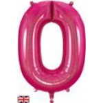 Oaktree 34" Holographic Pink Number 0
