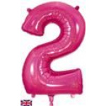 Oaktree 34" Holographic Pink Number 2