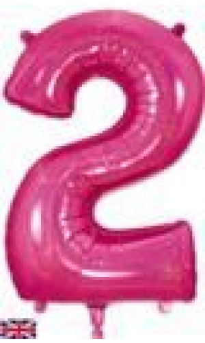 Oaktree 34" Holographic Pink Number 2