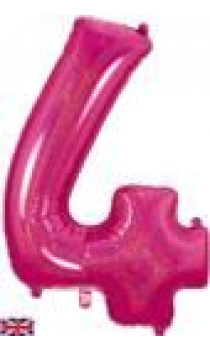 Oaktree 34" Holographic Pink Number 4
