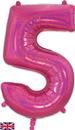 sm604759-Oaktree-34inch-Number-5-Holographic-Pink.jpg Oaktree 34" Holographic Pink Number 5 - Image 1