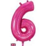 Oaktree 34" Holographic Pink Number 6