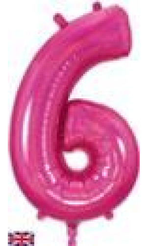 Oaktree 34" Holographic Pink Number 6