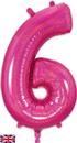 sm604766-Oaktree-34inch-Number-6-Holographic-Pink.jpg Oaktree 34" Holographic Pink Number 6 - Image 1