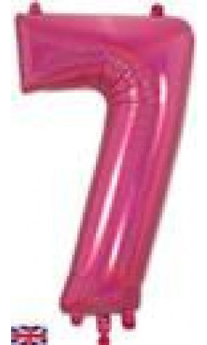 Oaktree 34" Holographic Pink Number 7