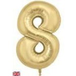 Oaktree 34" Gold Silk Number 8