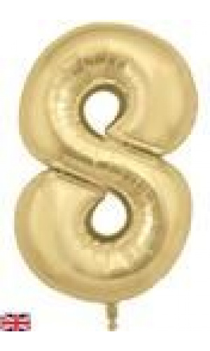 Oaktree 34" Gold Silk Number 8