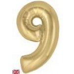 Oaktree 34" Gold Silk Number 9
