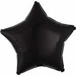 18" Black Foil Star