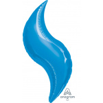 36" Blue Curve